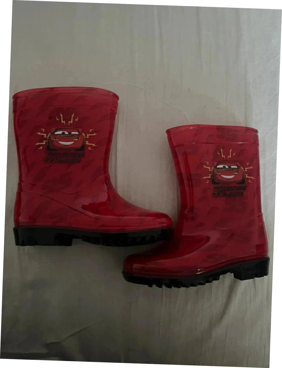 Nuevas talla 25 | Botas de lluvia CARS Flash McQueen Disney Pixar - Roja – photo 2